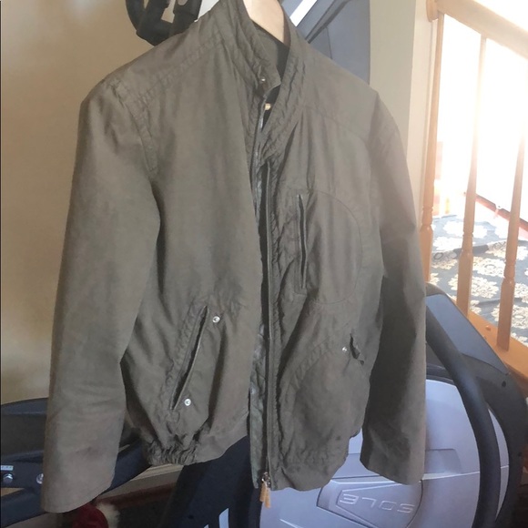 Zegna coated cotton lambskin trim field jacket - Picture 6 of 8